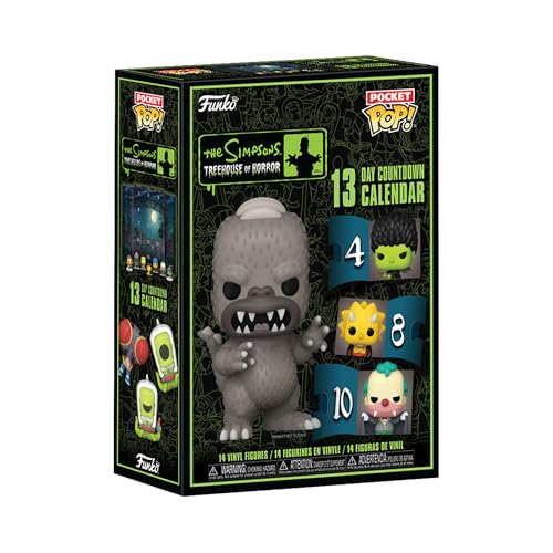 Funko Pop アドベントカレンダー バート シンプソンズ 13日間カウントダウン ザ シンプソンズ コレクタブル ビニール ミニフィギュア ミステリーボックス ホリデー クリスマス