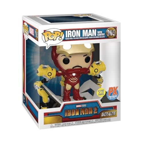 Funko Pop! アイアンマン2 アイアンマンMK4 ガントリー付き 暗闇で光る デラックス