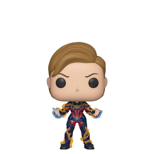 Funko POP マーベル アベンジャーズ エンドゲーム キャプテンマーベル ニューヘア フィギュア