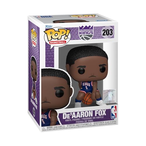 Funko Pop NBA サクラメント キングス De'Aaron Fox 24-25 シティエディション コレクタブル 公式グッズ スポーツファングッズ