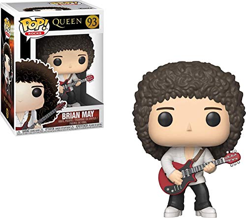 Funko Pop! ロックス クイーン ブライアン・メイ フィギュア 音楽 ロック バンド ギタリスト Queen 窓付きパッケージ コレクション