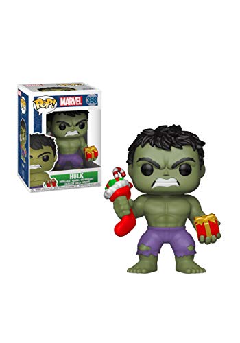 Funko Pop! マーベル ホリデー ハルク 靴下付き フィギュア ビニールフィギュア キャラクター グッズ クリスマス