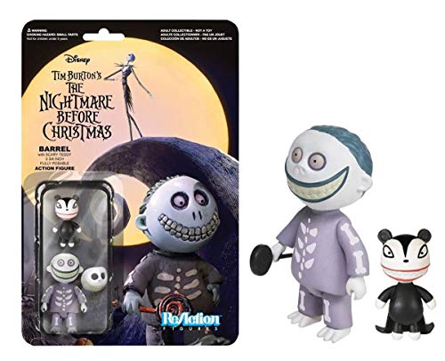 Funko Pop! スーパー7 ナイトメアー・ビフォア・クリスマス バレル リアクションフィギュア アクションフィギュア レトロスタイル 玩具 おもちゃ
