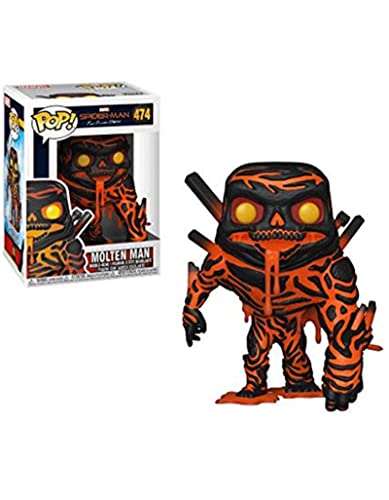 Funko Pop! マーベル スパイダーマン ファー・フロム・ホーム モルテンマン フィギュア ビニール製 映画 キャラクター コレクション