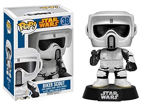 Funko Pop! スターウォーズ バイカースカウト フィギュア ビニール ボブルヘッド 映画 ジェダイの帰還 キャラクター グッズ