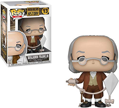 Funko Pop! アイコンズ 歴史 ベンジャミン・フランクリン フィギュア ポップ ビニール 偉人 インテリア コレクション