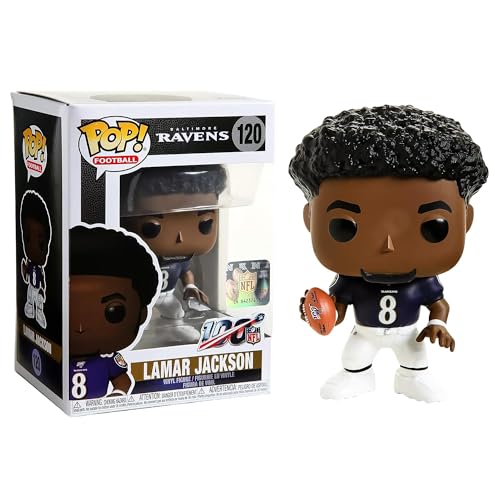 Funko Pop! NFL ボルチモア・レイブンズ ラマ・ジャクソン フィギュア ビニールフィギュア アメフト アメリカンフットボール コレクション