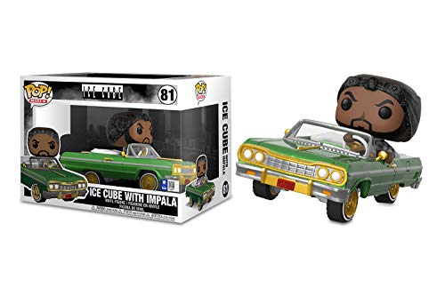 Funko Pop! ライズ アイス・キューブ イン・インパラ フィギュア 人形 ラッパー 西海岸 ヒップホップ ローライダー 乗り物 ビニールフィギュア