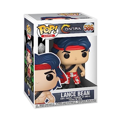 Funko Pop! Games 魂斗羅 ランス フィギュア コントラ ビニールフィギュア ゲーム キャラクター グッズ