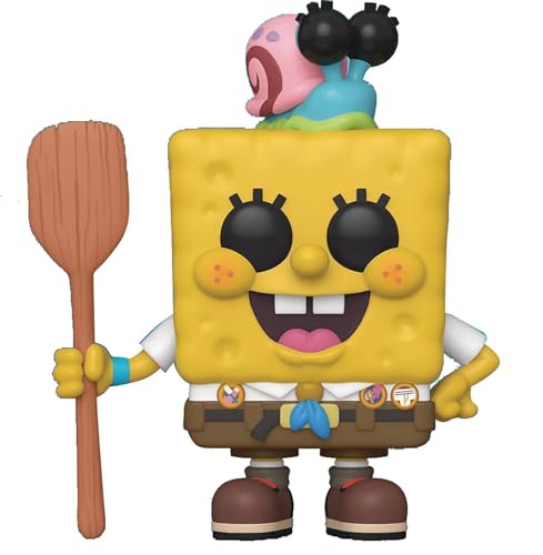 Funko Pop! スポンジ・ボブ：スポンジ・オン・ザ・ラン スポンジ・ボブ キャンピングギア 映画版 フィギュア ビニールフィギュア キャラクターグッズ