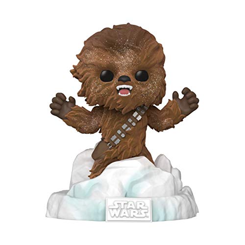 Funko Pop! スター・ウォーズ 帝国の逆襲 エコー基地の戦い チューバッカ フロック版 デラックス フィギュア 人形 連結ディスプレイ