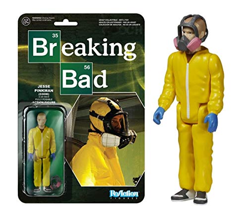 Funko Pop! リアクション ブレイキング・バッド ジェシー・ピンクマン クック 防護服 アクションフィギュア フィギュア 人形 レトロ コレクター