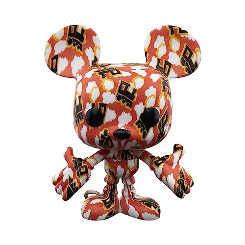 Funko Pop! アーティストシリーズ ディズニー トレジャーズ オブ ザ ヴォルト ミッキーマウス 蒸気機関車 運転士 限定品 フィギュア ビニールフィギュア