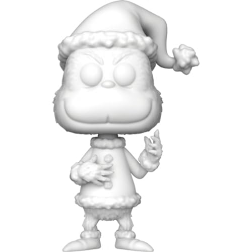 Funko Pop! ドクタースース グリンチ DIY ホワイト フィギュア ビニール キャラクター グッズ インテリア コレクション 塗装可能
