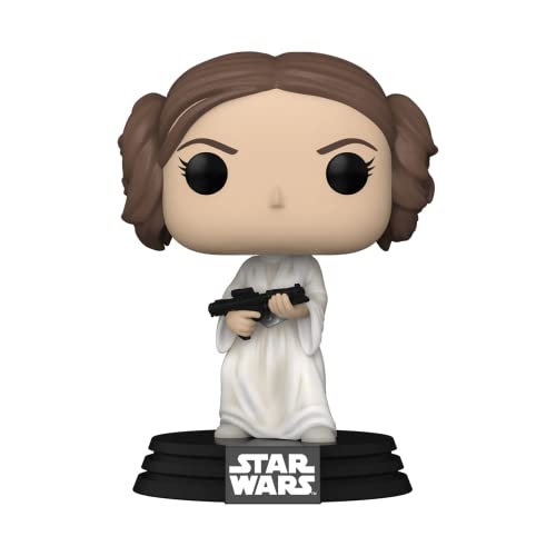 Funko Pop! スター・ウォーズ パワー・オブ・ザ・ギャラクシー レイア姫 フィギュア ビニール製 ボブルヘッド ディスプレイ キャラクター グッズ
