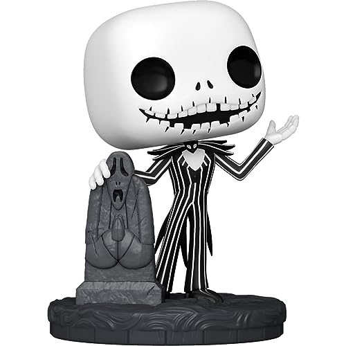 Funko Pop! ディズニー ナイトメアー ビフォア クリスマス 30周年記念 ジャック スケリントン 墓石付き フィギュア ビニールフィギュア キャラクターグッズ