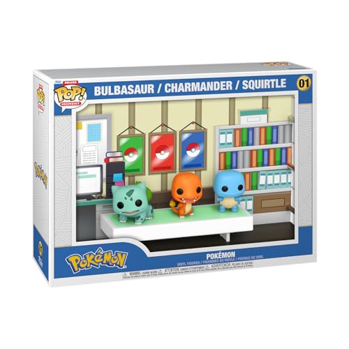 Funko Pop! モーメント デラックス ポケモン フシギダネ ヒトカゲ ゼニガメ フィギュア ビニールフィギュア ディスプレイ コレクション キャラクターグッズ