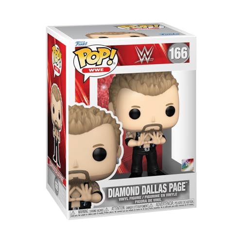 Funko Pop! WWE ダイヤモンド・ダラス・ペイジ フィギュア プロレス ビニールフィギュア コレクター 記念品 公式グッズ
