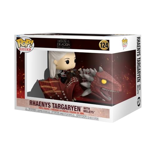 Funko Pop! ライド デラックス ハウス・オブ・ザ・ドラゴン レイニス・ターガリエン & メリーズ フィギュア ドラゴン ビニールフィギュア ゲーム・オブ・スローンズ コレクション 雑貨