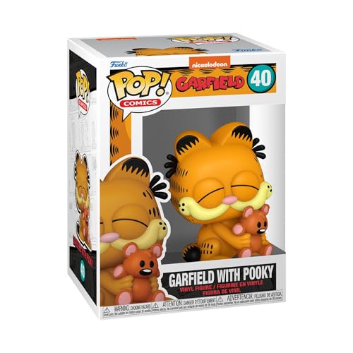 Funko Pop! コミックス ガーフィールド プーキー フィギュア 人形 ビニール 塗装済み 完成品 キャラクター グッズ コレクターズ アイテム