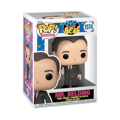 Funko Pop! セイブド・バイ・ザ・ベル ミスター・ベルディング フィギュア ビニールフィギュア 30周年記念 コレクターズアイテム コメディ ドラマ 海外ドラマ 玩具