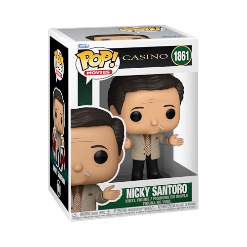 Funko Pop! ムービー カジノ ニッキー・サントロ フィギュア ビニールフィギュア 映画 コレクション インテリア 公式ライセンス