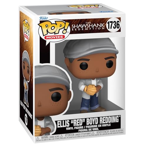 Funko Pop! ショーシャンクの空に エリス・ボイド・“レッド”・レディング フィギュア ビニールフィギュア コレクタードール 映画 キャラクター