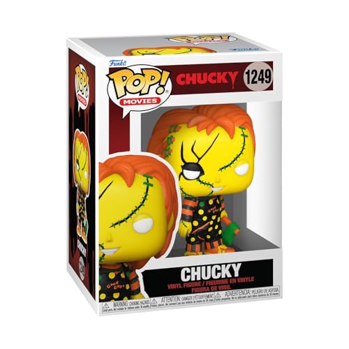 Funko Pop! 映画 チャイルド・プレイ チャッキー ヴィンテージ ハロウィン フィギュア ブラックライト ビニール 斧 コレクション キャラクター ホラー