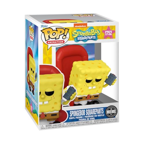 Funko Pop! プレミアム スポンジ・ボブ ミーム 席を立つ フィギュア ビニール製 置物 キャラクター アニメ