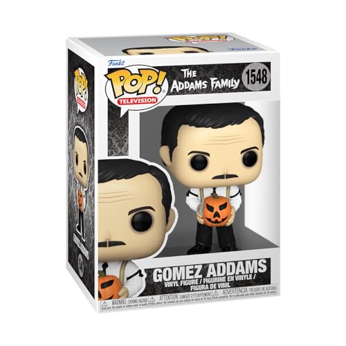 Funko Pop! TV アダムス・ファミリー ゴメス・アダムス ジャック・オー・ランタン付き フィギュア ビニール製 コレクション インテリア