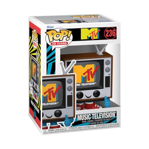 Funko Pop! アドアイコン MTV MTVロゴ フィギュア ビニールフィギュア 音楽 テレビ キャラクター グッズ コレクション インテリア