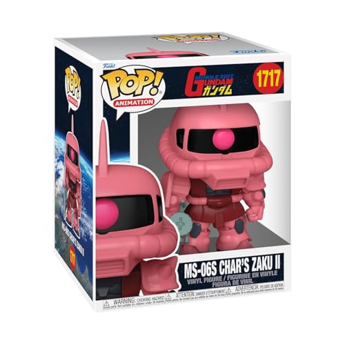 Funko Pop! ポップ スーパー 機動戦士ガンダム シャア専用ザクII フィギュア ビニールフィギュア キャラクター グッズ コレクション アニメ