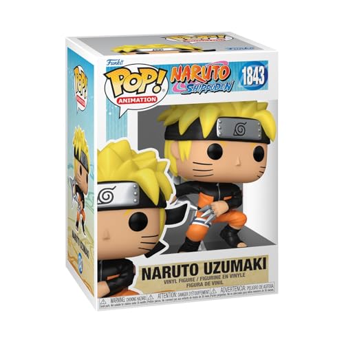 Funko Pop! NARUTO ナルト 疾風伝 うずまきナルト 手裏剣 フィギュア 1/6 確率 メタリック チェイス版 ビニールフィギュア コレクション