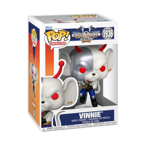 Funko Pop! バイカーマイス ヴィニー フィギュア アニメ キャラクター グッズ ビニール製 ディスプレイ コレクション ギフト Funko Pop! Animation Biker Mice from Mars Vinnie