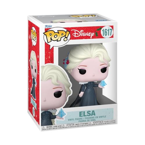 Funko Pop! ディズニー プリンセス ホリデー エルサ アナと雪の女王 フィギュア ビニールフィギュア ディスプレイ コレクター グッズ ギフト プレゼント