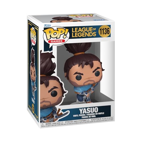 Funko Pop! リーグ・オブ・レジェンド ヤスオ フィギュア Funko Pop! Games League of Legends Yasuo ビニール製 ミニチュア 卓上 展示 ディスプレイ グッズ
