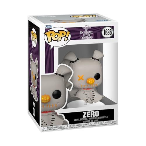 Funko Pop! ディズニー ナイトメアー・ビフォア・クリスマス ゼロ パッチワーク版 フィギュア ビニールフィギュア ディズニー 公式 グッズ
