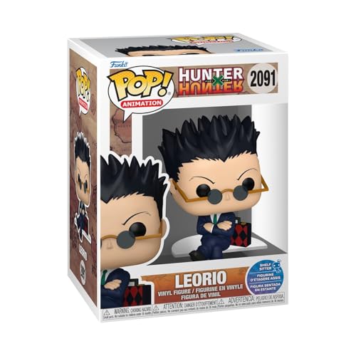 Funko Pop! ハンターハンター レオリオ 座りポーズ フィギュア HUNTER×HUNTER ビニール キャラクター グッズ コレクション 置物