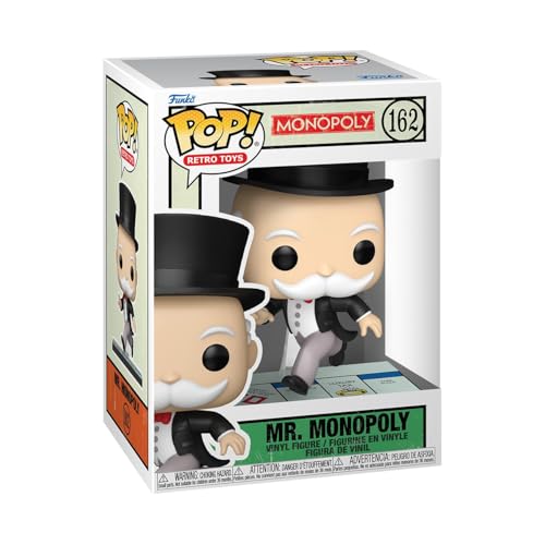 Funko Pop! モノポリー ミスター・モノポリー Pass Go フィギュア ビニール製 人形 コレクション ボードゲーム キャラクター