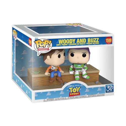 Funko Pop! モーメント トイ ストーリー 30周年記念 ウッディ バズ ライトイヤー ビニールフィギュア ディズニー ピクサー キャラクター 映画 グッズ インテリア 置物