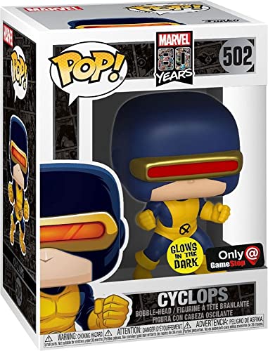 Funko Pop! マーベル サイクロップス X-MEN 蓄光 スペシャルエディション フィギュア ビニールフィギュア グッズ|Basqueバスク