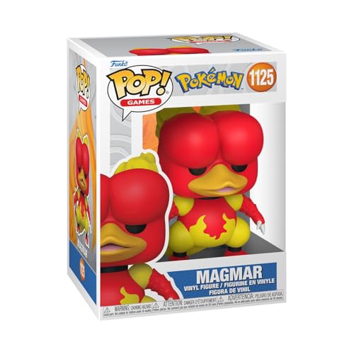 Funko Pop! ポケモン ブーバー フィギュア Funko Pop! Pokemon Magmar ビニール製 コレクション インテリア キャラクターグッズ ギフト