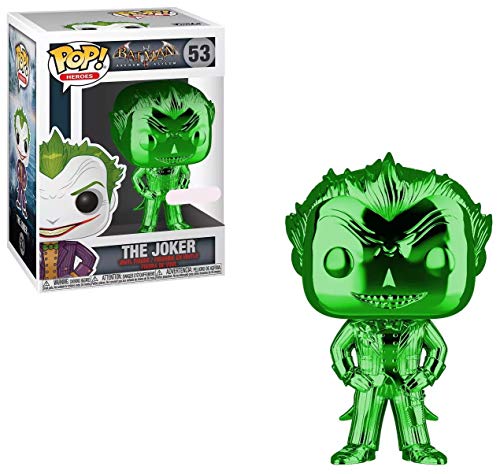 Funko Pop! ヒーローズ ジョーカー グリーンクローム DCコミックス フィギュア ビニールフィギュア 置物 コレクション