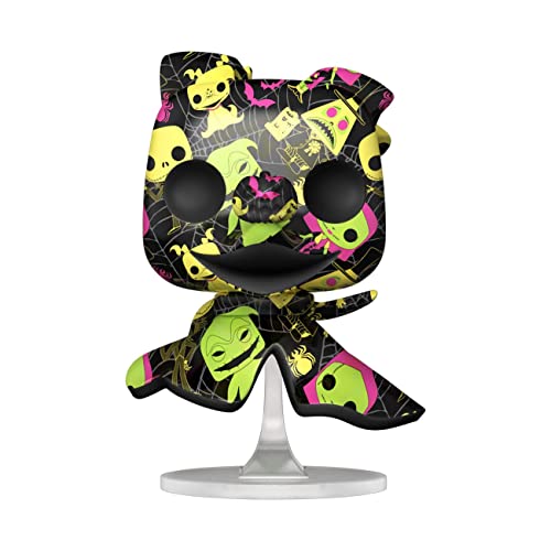 Funko Pop! ディズニー ナイトメアー・ビフォア・クリスマス ゼロ アーティストシリーズ ブラックライト フィギュア ポップ 限定版