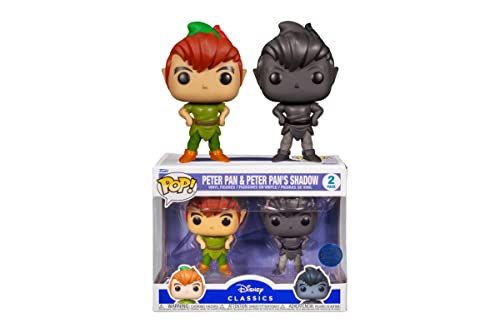Funko Pop! ディズニー ピーター・パン ＆ 影 2体セット フィギュア ビニールフィギュア キャラクター グッズ