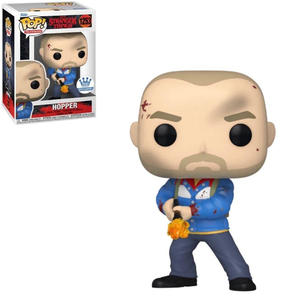 Funko Pop! ストレンジャー・シングス ホッパー 火炎放射器 ビニールフィギュア 限定版｜Basqueバスク
