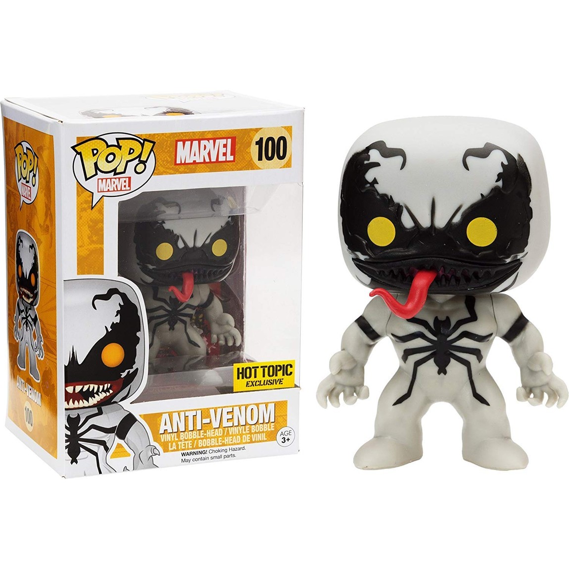 Funko Pop! マーベル アンチ・ヴェノム フィギュア ホットトピック限定 プロテクターケース付き｜Basqueバスク