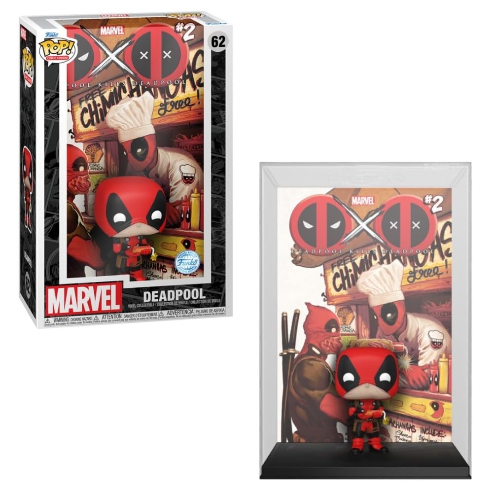 Funko Pop! マーベル デッドプール デッドプール・キルズ・デッドプール #2 コミックカバー フィギュア ポップ ディスプレイケース入り｜Basqueバスク