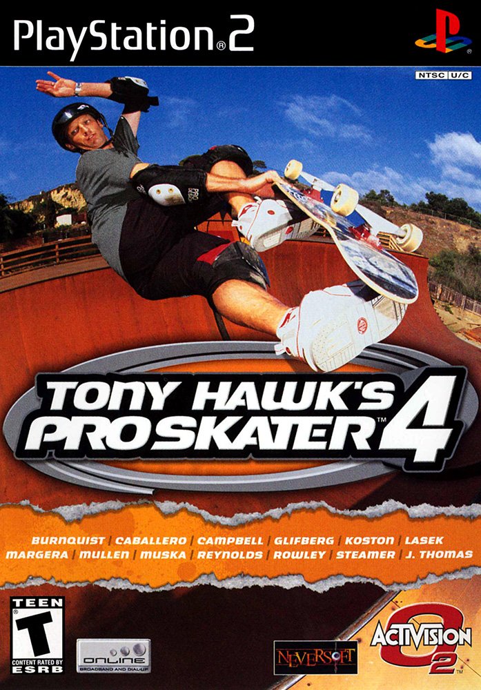 Tony Hawk's Pro Skater 4 - PlayStation 2 北米版 PS2 プレイステーション2 海外版ソフト｜Basqueバスク