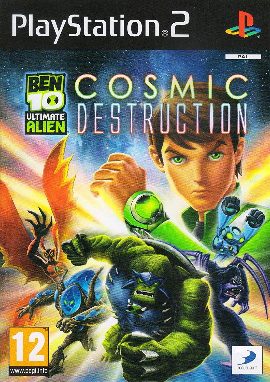 Ben 10 Ultimate Alien: Cosmic Destruction (PS2) 北米版 PS2 プレイステーション2 海外版ソフト|Basqueバスク